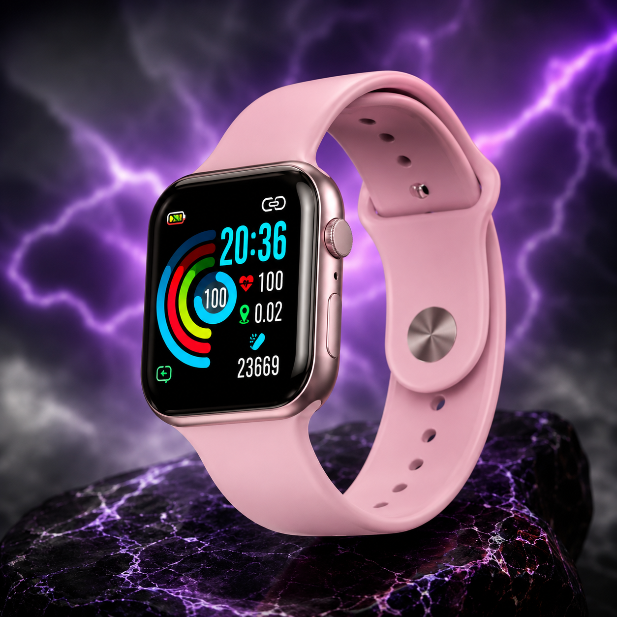 Рожевий Smart T11 Pro Max